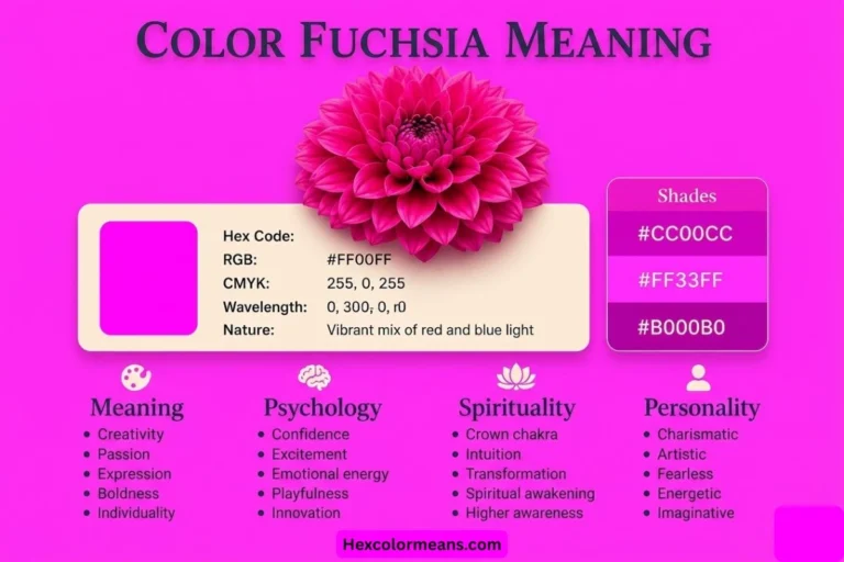 fuchsia color meaning, symbolism, and psychology